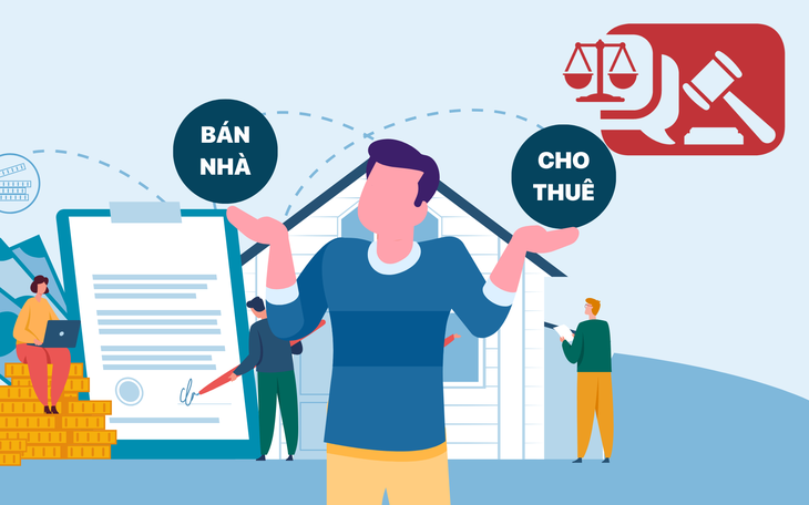 Chủ bán nhà khi đang cho thuê, phải làm sao?- Ảnh 1. Chủ bán nhà khi đang cho thuê, phải làm sao? - Ảnh minh họa: NGỌC THÀNH