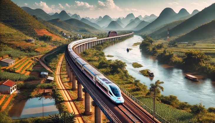 duong-sat-1732268965397371467053 Chính phủ phản hồi đề xuất mở thêm ga đường sắt tốc độ cao Bắc - Nam giữa Thanh Hóa và Nghệ An - Ảnh 1.